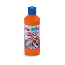 Оранжевa aкварелна боя CARIOCA Acrylic, 250 мл