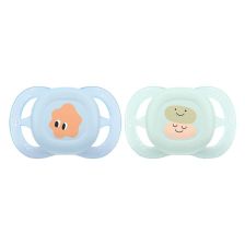 Ортодонтични залъгалки Philips Avent Ultra Start, 0-2 м., с кутийка, 2 бр.