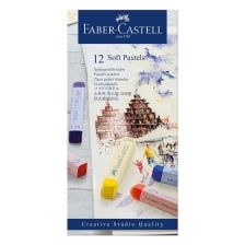 Пастели Faber-Castell Goldfaber сухи Soft 12 цвята