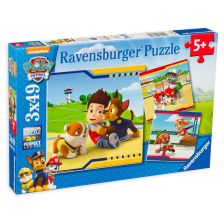 Пъзели Ravensburger Paw Patrol, 3х49 ч.