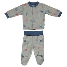 Пижама Bebetto COLORFUL FRIENDS 0-6м. F1113