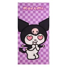 Детска плажна кърпа Cerda Hello Kitty Kuromi, 2200010819, 70х140 см.