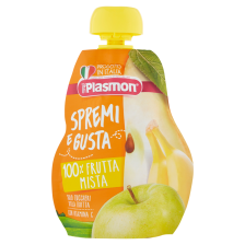Плодова закуска Plasmon микс от плодове 6+м 100гр.