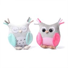 Плюшена играчка BabyOno Совата София 30 см, 441