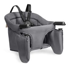 Преносим стол за хранене Hauck Fix N Sit, Dark Grey