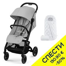 Бебешка количка Cybex Beezy + Чувалче за количка Snogga 2 Eco, Пакет с отстъпка №219