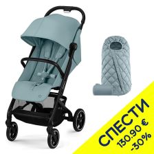 Бебешка количка Cybex Beezy + Чувалче за количка Snogga 2 Eco, Пакет с отстъпка №222