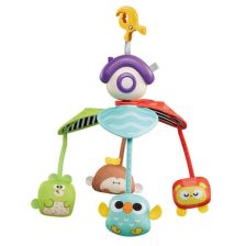 Бебешка музикална играчка за количка и кошара Raya Toys Baby Crib Bell, с дистанционно