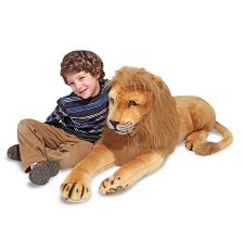 Плюшен лъв Melissa and Doug Голям 12102