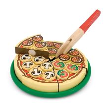 Дървена пица Melissa and Doug 10167