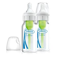 Шише стъклено Dr. Brown's Natural Flow Options+ Narrow 2бр. 120 ml