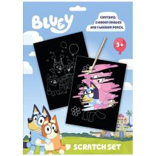 Скреч арт Kids Licensing Bluey, с 2 картинки 