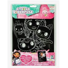 Скреч арт Kids Licensing Gabby's Dollhouse