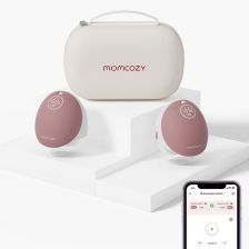 Смарт двойна електрическа помпа за кърма Momcozy M9 Hands-Free, с мобилно приложение