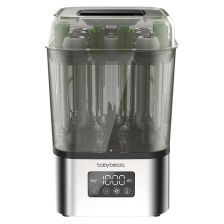 Стерилизатор за бебешки шишета Baby Brezza Super Quick Sterilizer Dryer Inox