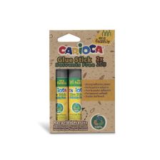 Стик лепило 20гр. CARIOCA Eco family, 2 бр.