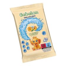 Бебешки мокри кърпи Bebelan с Невен и Лайка 20 бр.