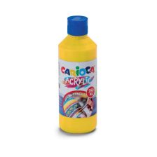 Жълтa aкварелна боя CARIOCA Acrylic, 250 мл