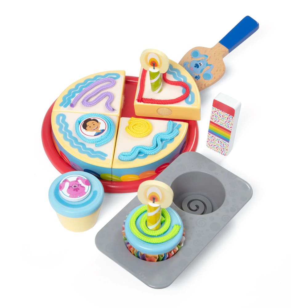 Дървен комплект за игра Melissa and Doug Blue's Clues & You! Рожден ден 33018