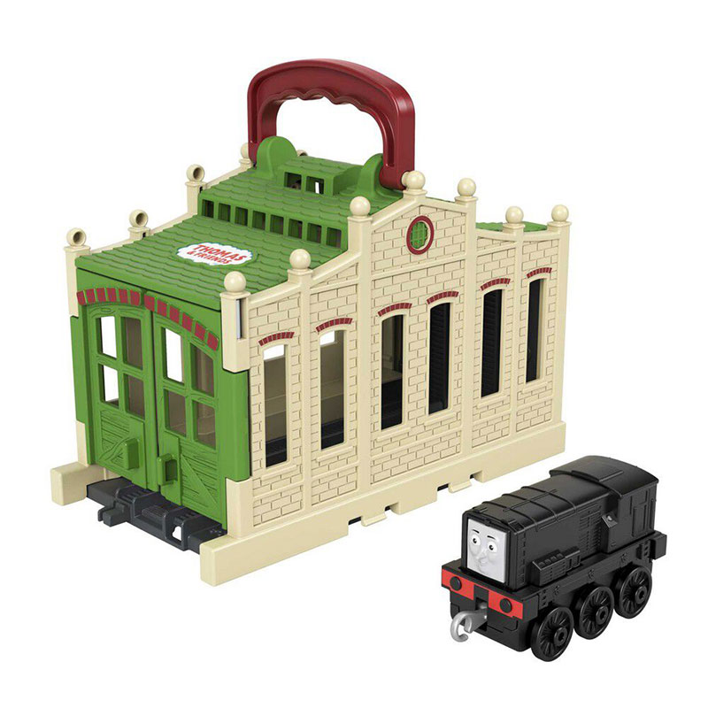 Депо за локомотив Fisher Price Thomas & Friends Connect and Go Diesel Shed 3402395