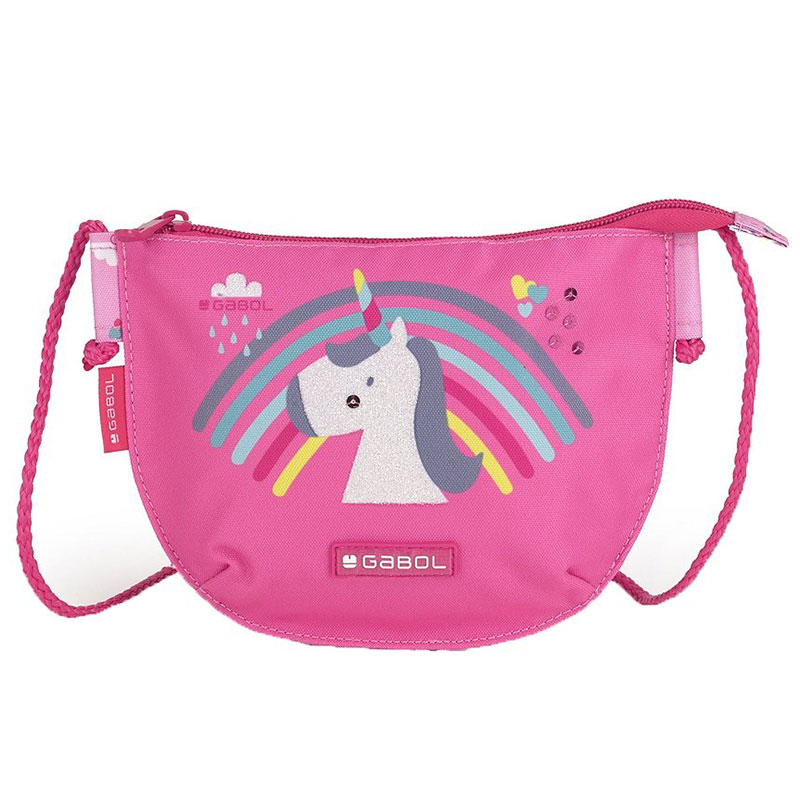 Детска чанта през рамо Gabol Rainbow, 21 см