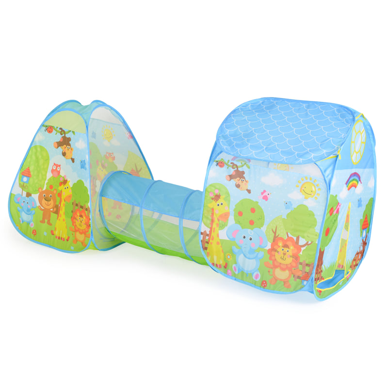 Детска палатка Moni Toys Zoo 3 в 1