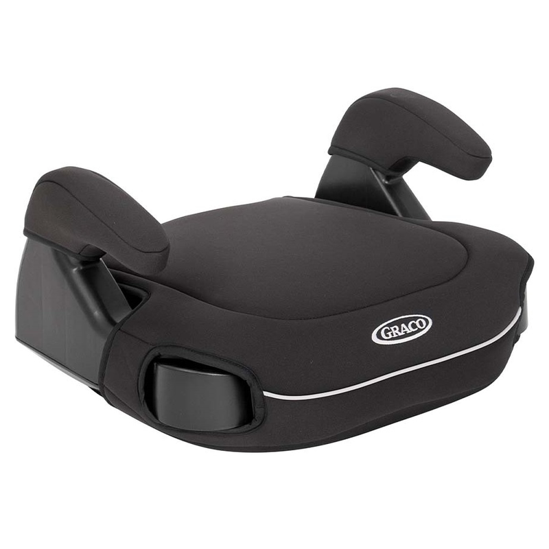 Детска седалка за кола Graco Booster Deluxe R129, Black, 135-150 см.