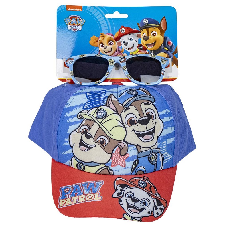 Детски комплект шапка и очила Cerda PAW PATROL, 2200010095
