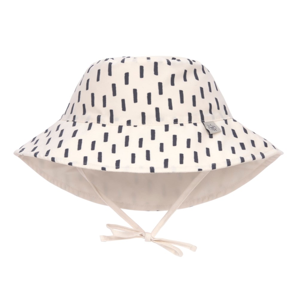 Двулицева слънцезащитна шапка Lassig Splash & Fun White Strokes