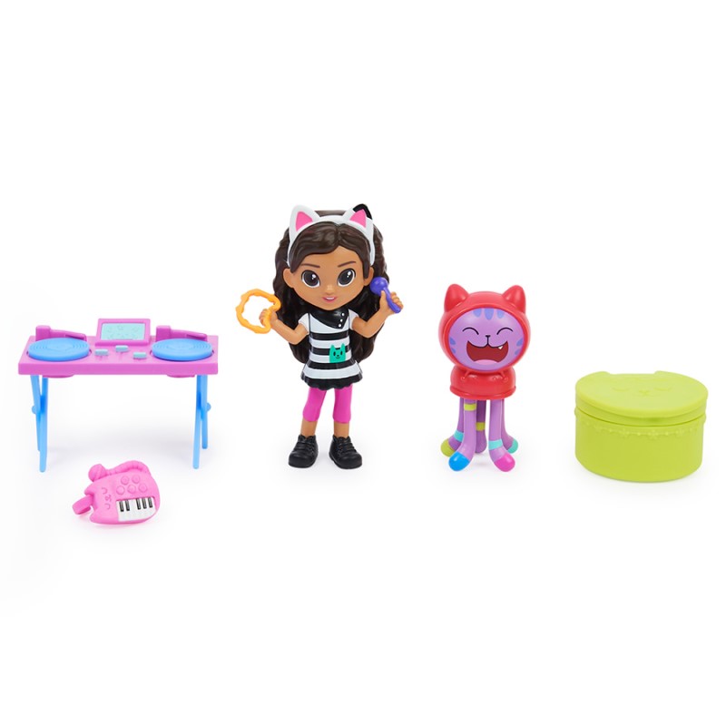 Игрален комплект Spin Master Gabby's Dollhouse Kitty Karaoke с аксесоари