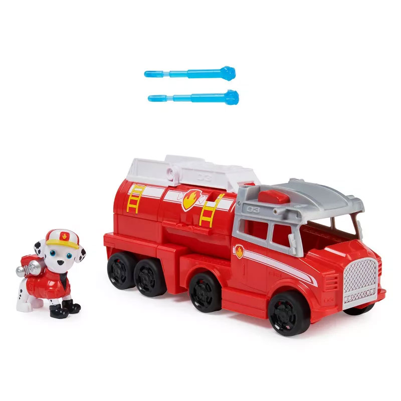 Игрален комплект Spin Master Paw Patrol Big Truck Pups фигура и трансформиращо превозно средство Marshall 