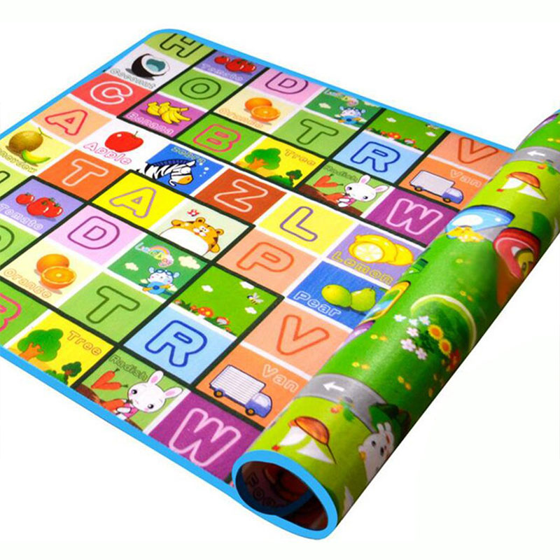 Килимче за игра Raya Toys Букви и Животни, 200 х 180 см
