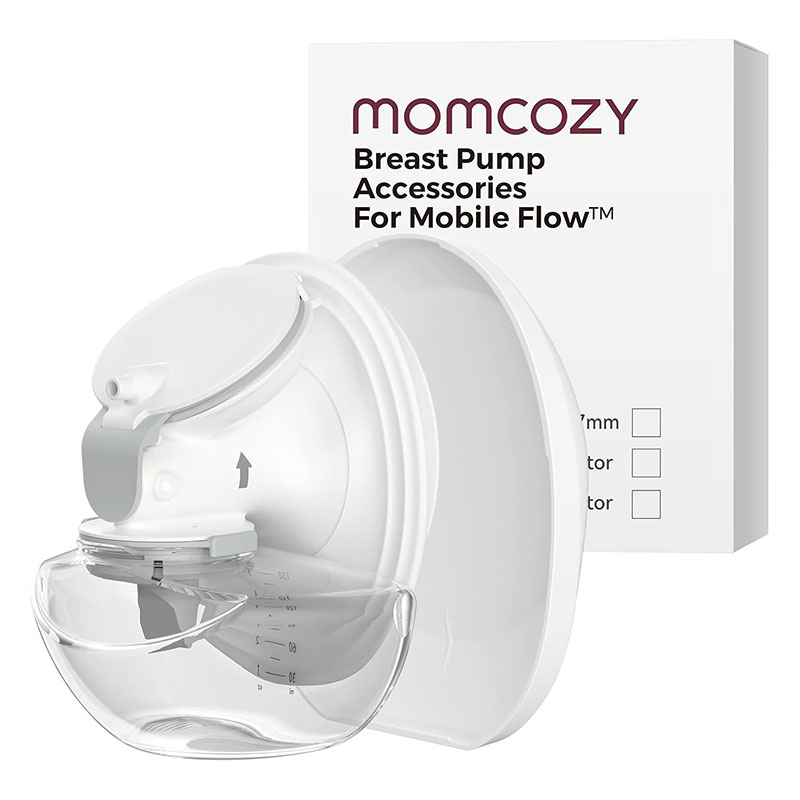 Комплект колектор за кърма Momcozy с 24 мм фуния за помпа Mobile Flow™ M9
