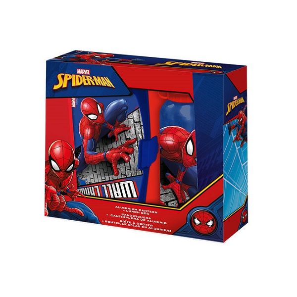 Комплект кутия за храна и бутилка Kids Licensing Spiderman