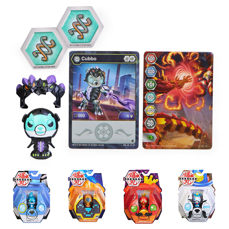 Комплект с топче Spin Master Bakugan Cubbo Pack