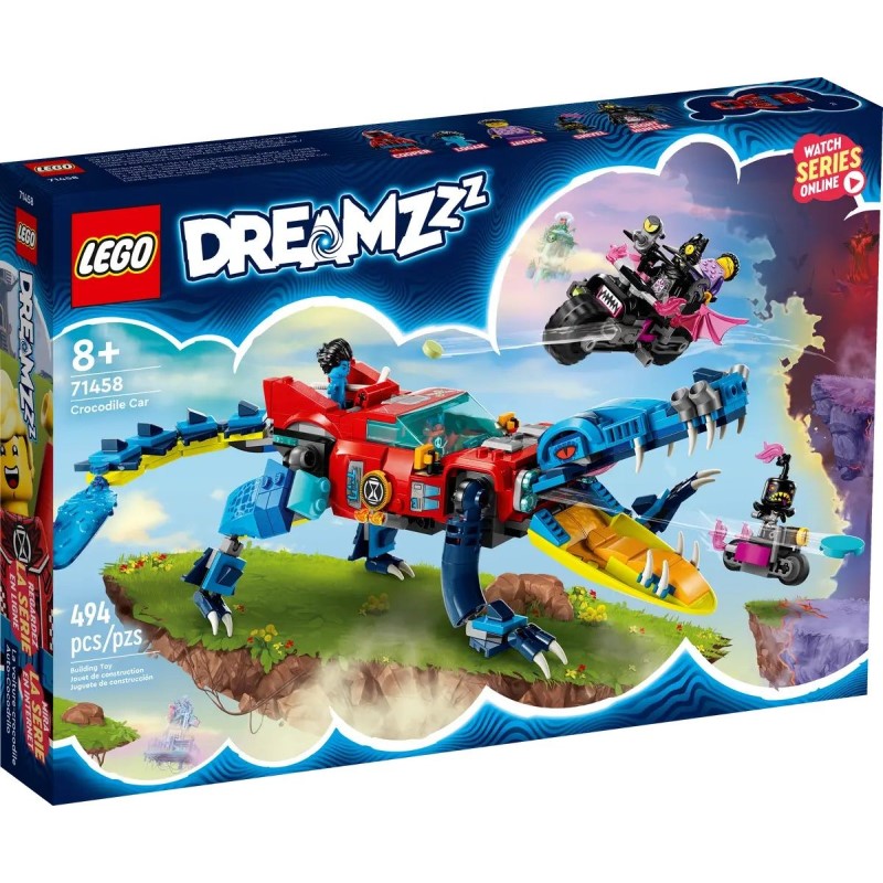 Конструктор LEGO DreamZzz Крокодилска кола, 71458
