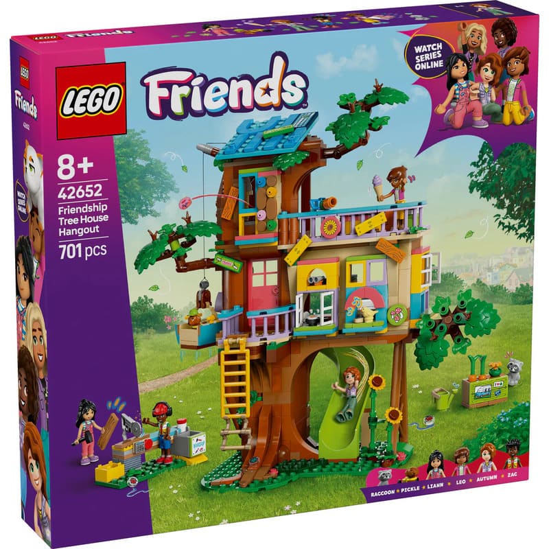 Конструктор LEGO Friends Среща в дървесната къща на приятелството 42652