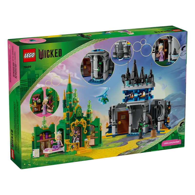 Конструктор LEGO Wicked Изумруденият град и дворецът Киамо Ко, 75689