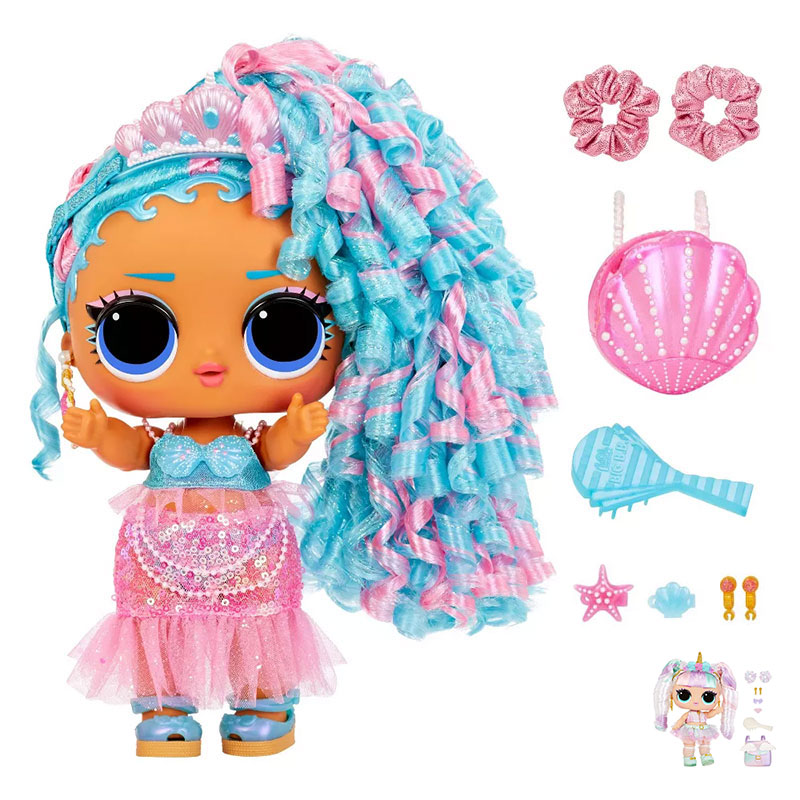 Кукла MGA L.O.L. Surprise! Big Baby Hair Hair Hair, с аксесоари