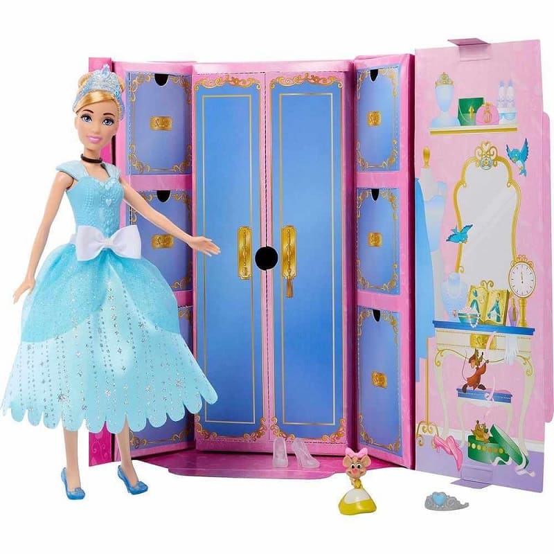 Кукла с аксесоари Hasbro Disney Princess Cinderella Fashion Reveal 27 см.