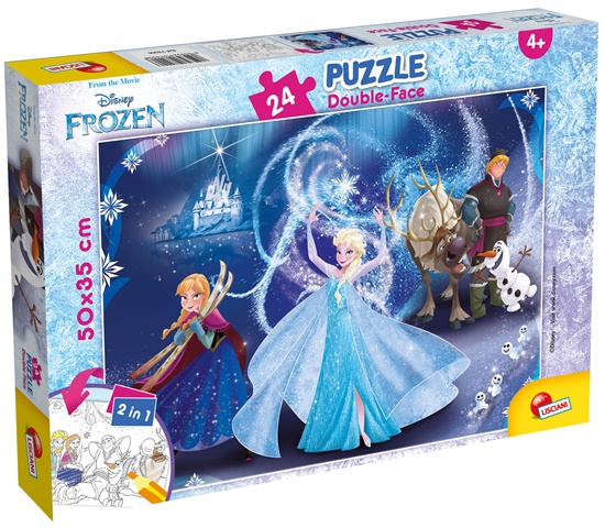 Детски пъзел Lisciani PLUS FROZEN 24ч. 74006