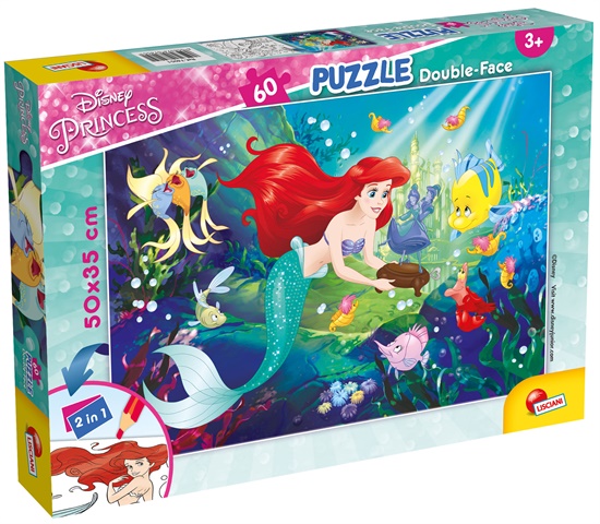 Детски пъзел Lisciani PLUS LITTLE MERMAID 60ч. 74051