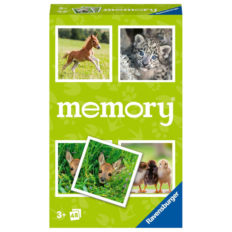 Мемори карти Ravensburger Memory Бебета животни