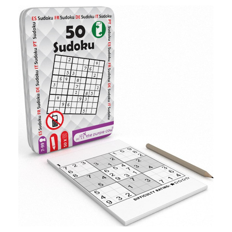 Настолна игра The Purple Cow 50 Судоко Игри, 6610