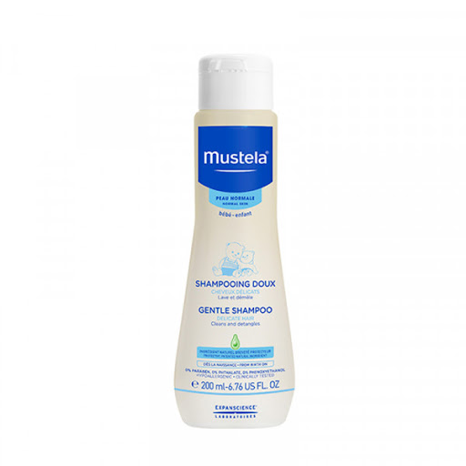 Нежен шампоан Mustela за бебета и деца 200мл