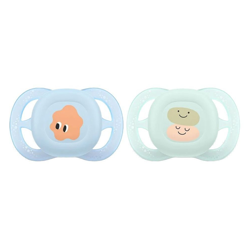 Ортодонтични залъгалки Philips Avent Ultra Start, 0-2 м., с кутийка, 2 бр.