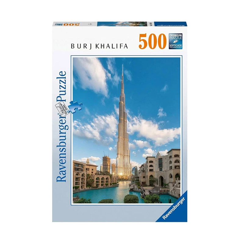 Пъзел Ravensburger Burj Khalifa Dubai, 500 ч.
