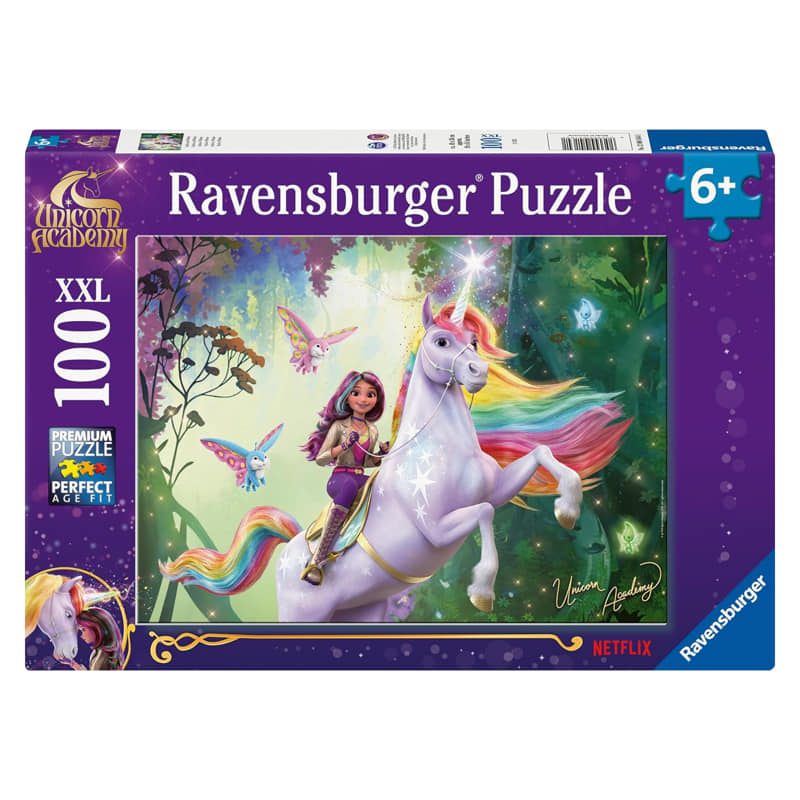 Пъзел Ravensburger Unicorn Academy XXL, 100 ч.
