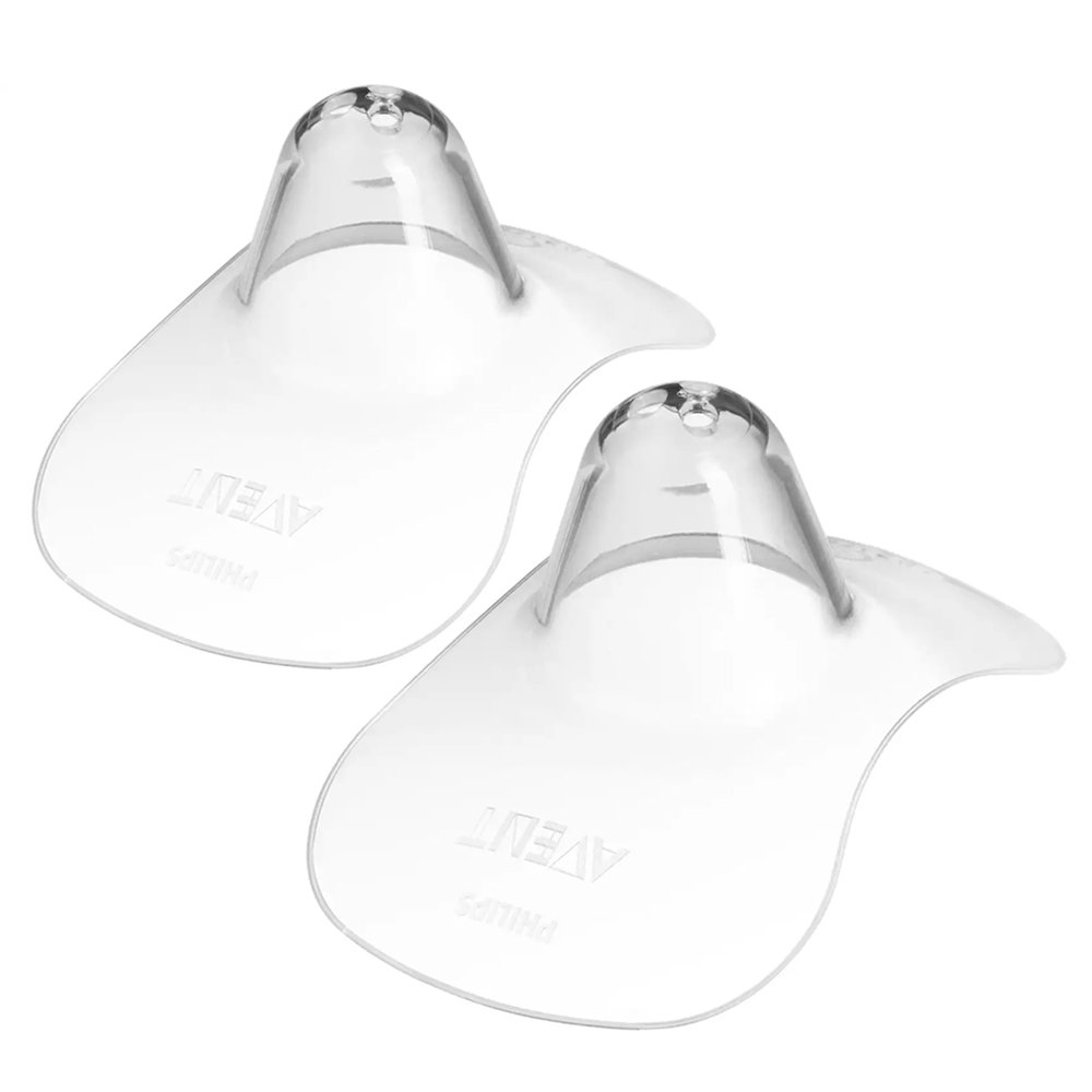 Силиконови протектори Philips AVENT за зърна-малки+стерилизаторна кутия-2 бр.