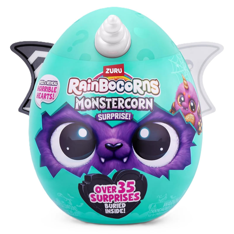 Плюшена играчка изненада Zuru Rainbocorns Monsternorn, Асортимент